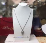 Perfect Replica Cartier AAAA Diamond Leopard Head Necklace